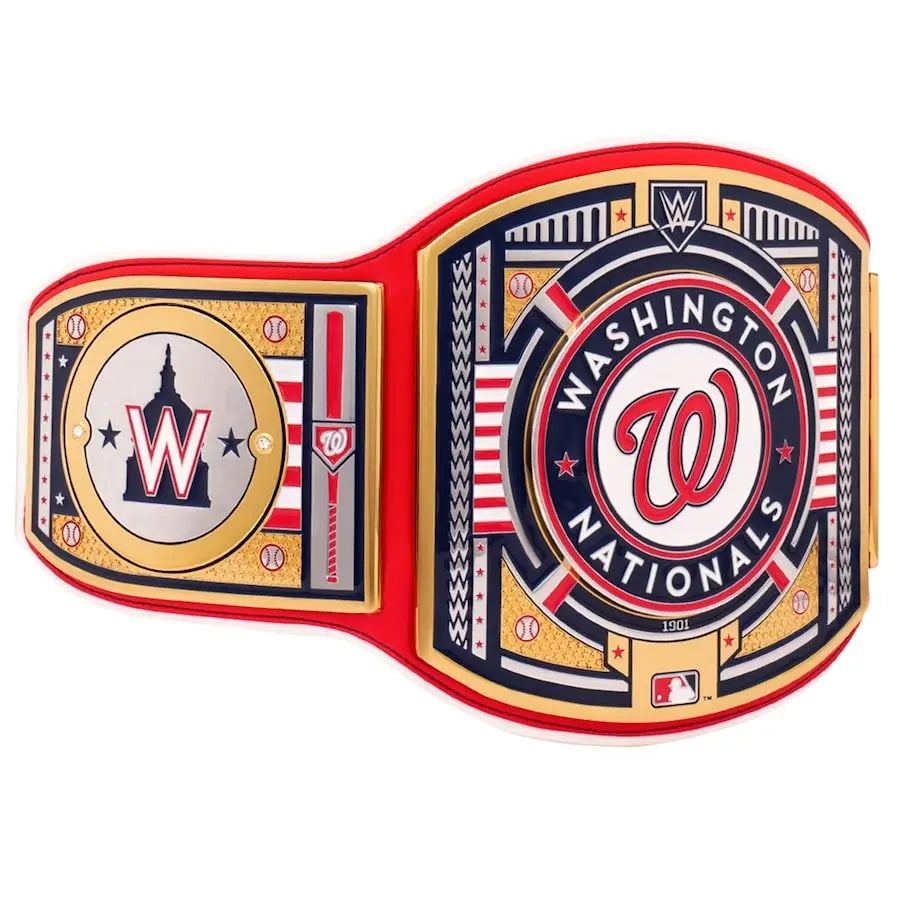 Washington Nationals WWE Legacy Title Wrestling Title Belts