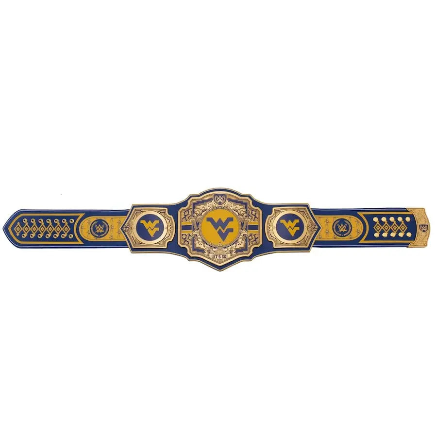West Virginia Mountaineers WWE Legacy Championship Wrestling Title Belts