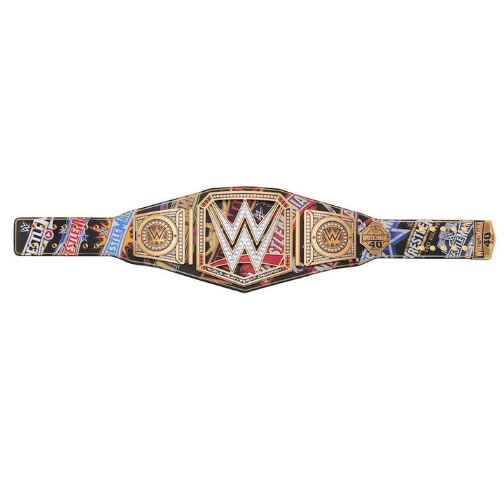 WrestleMania 40 Limited Edition Attitude Era Replica Title Belt Wrestling Title Belts