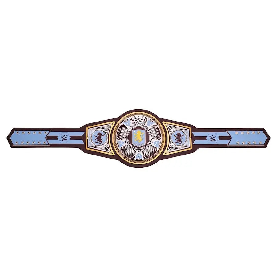 WWE x Aston Villa Legacy Champion Replica Belt – Iconic Football & Wrestling Tribute Wrestling Title Belts