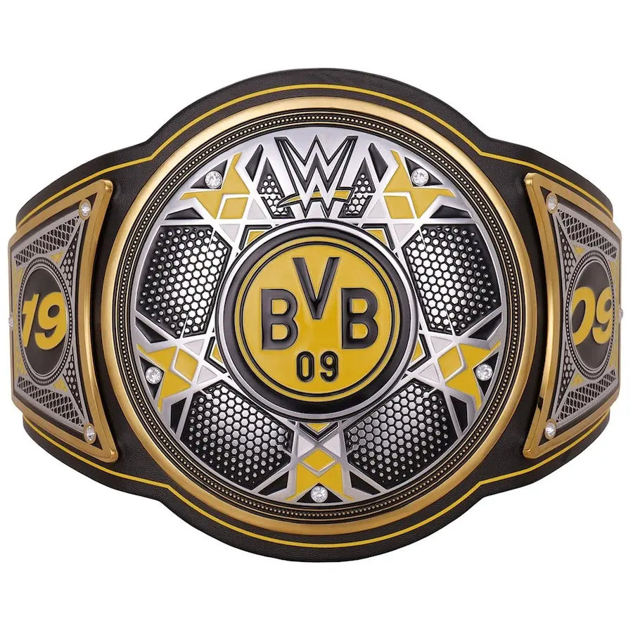 WWE x Borussia Dortmund Legacy Champion Belt - Premium Replica | Wrestling Title Belts Wrestling Title Belts