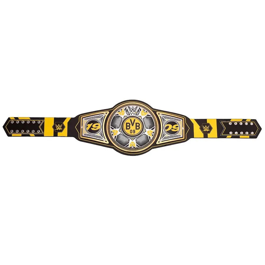 WWE x Borussia Dortmund Legacy Champion Belt - Premium Replica | Wrestling Title Belts Wrestling Title Belts