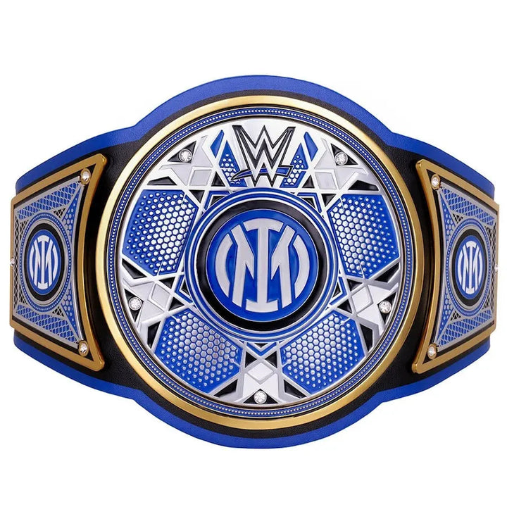 WWE x Inter Milan Legacy Champion Replica Belt – Iconic Wrestling & Soccer Fusion Wrestling Title Belts