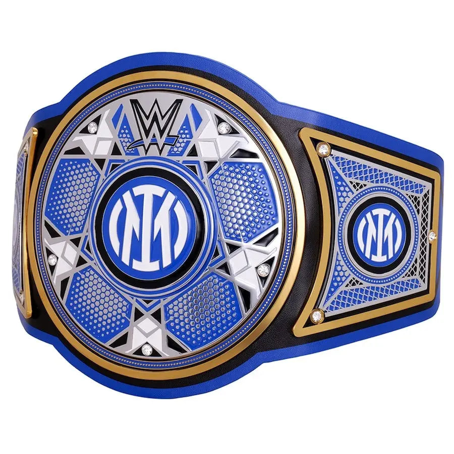 WWE x Inter Milan Legacy Champion Replica Belt – Iconic Wrestling & Soccer Fusion Wrestling Title Belts