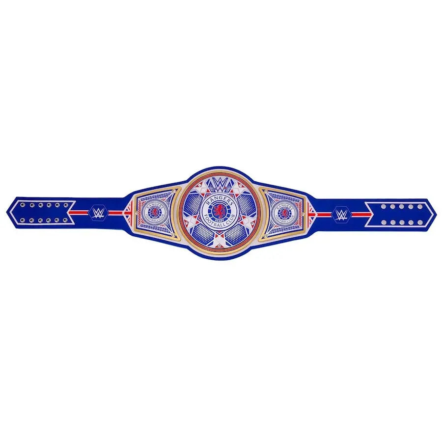 WWE x Rangers FC Legacy Championship Replica Belt – Official Football x Wrestling Collectible Wrestling Title Belts