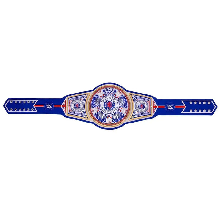 WWE x Rangers FC Legacy Championship Replica Belt – Official Football x Wrestling Collectible Wrestling Title Belts