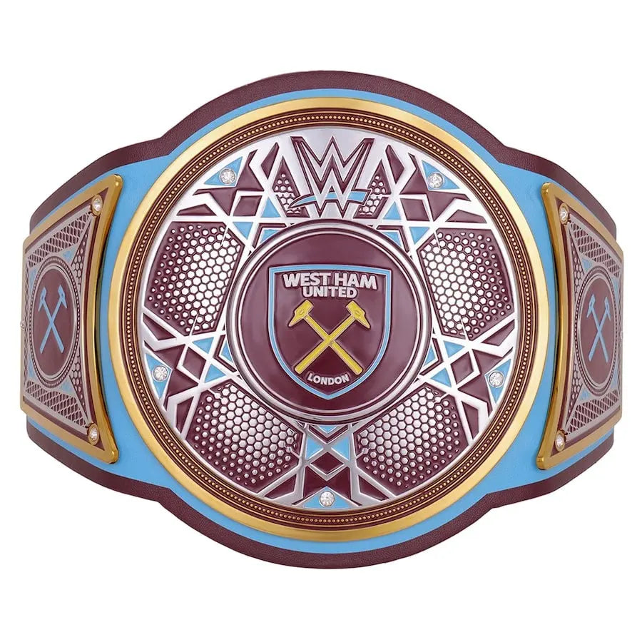 WWE x West Ham United Legacy Championship Replica Belt – Official Crossover Wrestling Title Belts