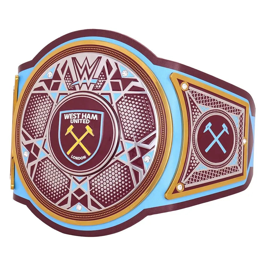 WWE x West Ham United Legacy Championship Replica Belt – Official Crossover Wrestling Title Belts