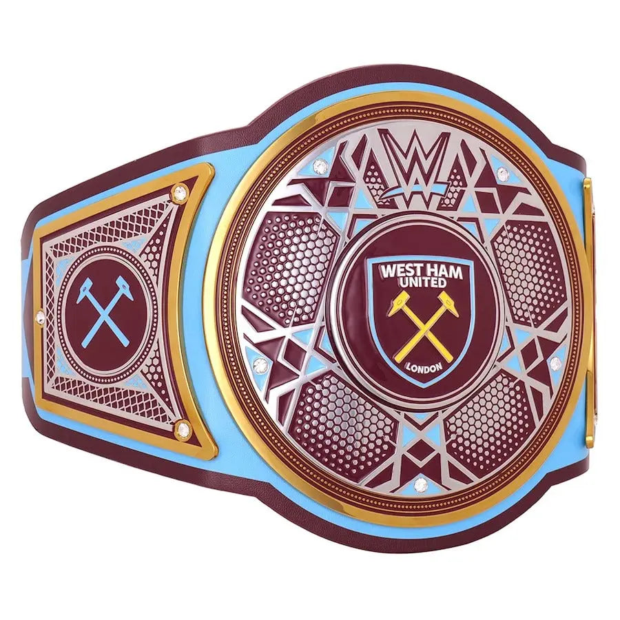 WWE x West Ham United Legacy Championship Replica Belt – Official Crossover Wrestling Title Belts