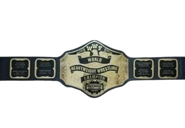 WWF Hulk Hogan Wrestling Heavyweight Championship Title Belt Replica Wrestling Title Belts